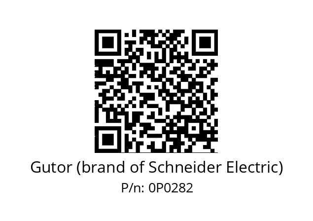   Gutor (brand of Schneider Electric) 0P0282