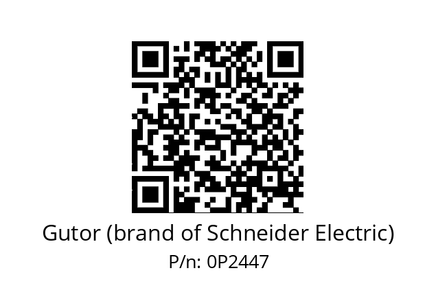   Gutor (brand of Schneider Electric) 0P2447