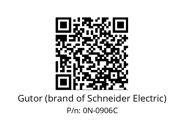   Gutor (brand of Schneider Electric) 0N-0906C