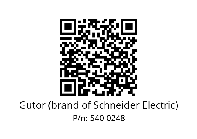   Gutor (brand of Schneider Electric) 540-0248