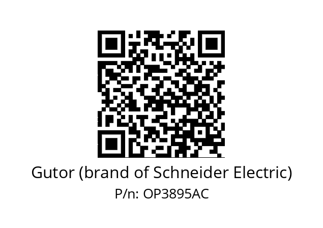   Gutor (brand of Schneider Electric) OP3895AC