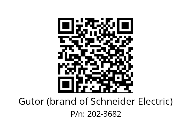   Gutor (brand of Schneider Electric) 202-3682