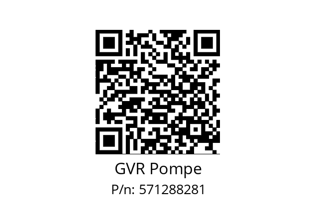   GVR Pompe 571288281