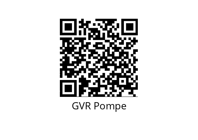  BCF15 GVR Pompe 