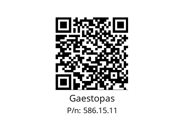   Gaestopas 586.15.11