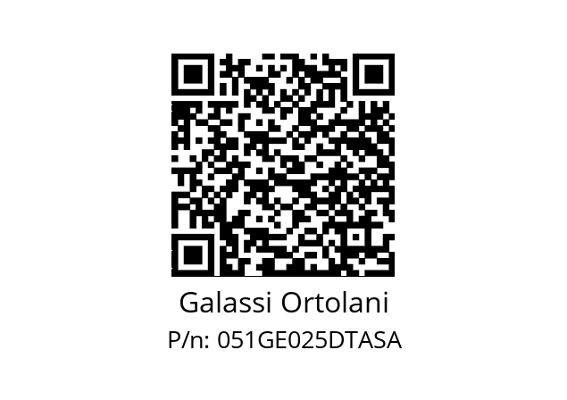  GS 51 Galassi Ortolani 051GE025DTASA