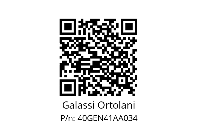   Galassi Ortolani 40GEN41AA034