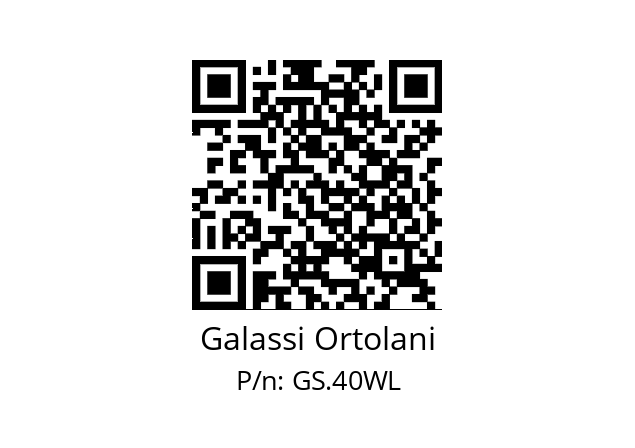   Galassi Ortolani GS.40WL