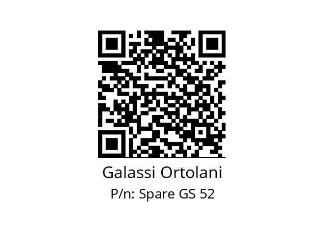   Galassi Ortolani Spare GS 52