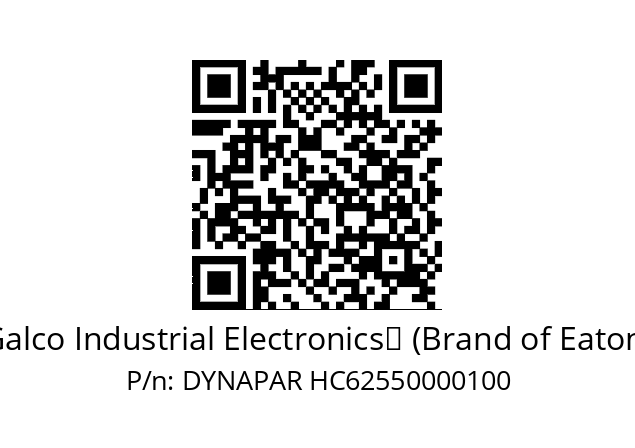   Galco Industrial Electronics‎ (Brand of Eaton) DYNAPAR HC62550000100