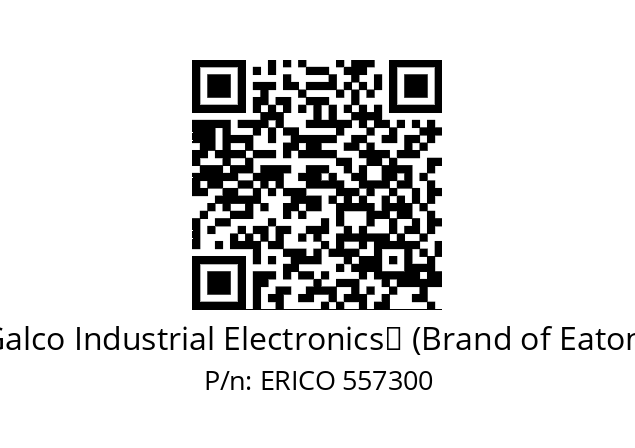   Galco Industrial Electronics‎ (Brand of Eaton) ERICO 557300