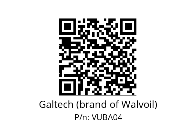   Galtech (brand of Walvoil) VUBA04