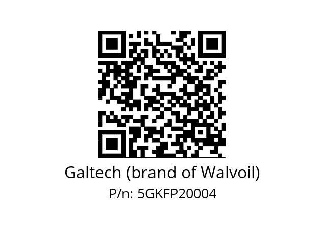   Galtech (brand of Walvoil) 5GKFP20004