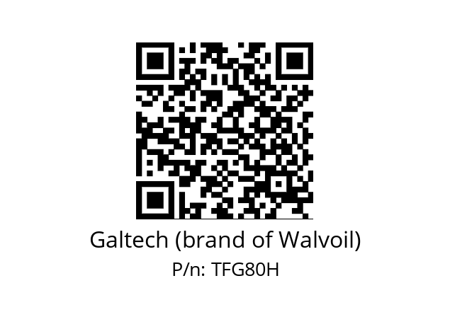   Galtech (brand of Walvoil) TFG80H