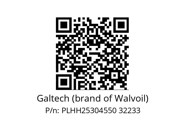   Galtech (brand of Walvoil) PLHH25304550 32233