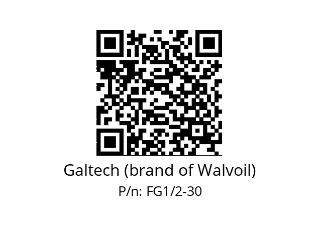   Galtech (brand of Walvoil) FG1/2-30