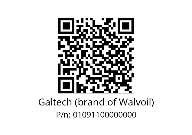   Galtech (brand of Walvoil) 01091100000000