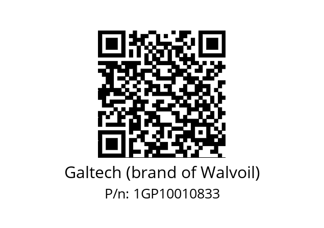   Galtech (brand of Walvoil) 1GP10010833