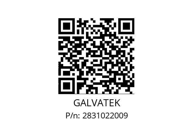   GALVATEK 2831022009