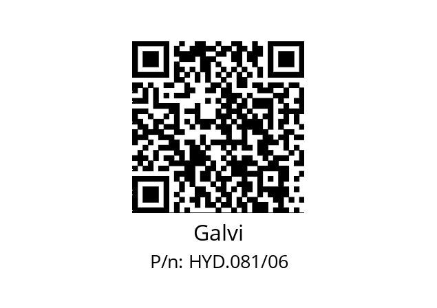   Galvi HYD.081/06