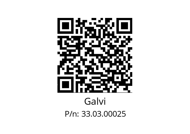   Galvi 33.03.00025