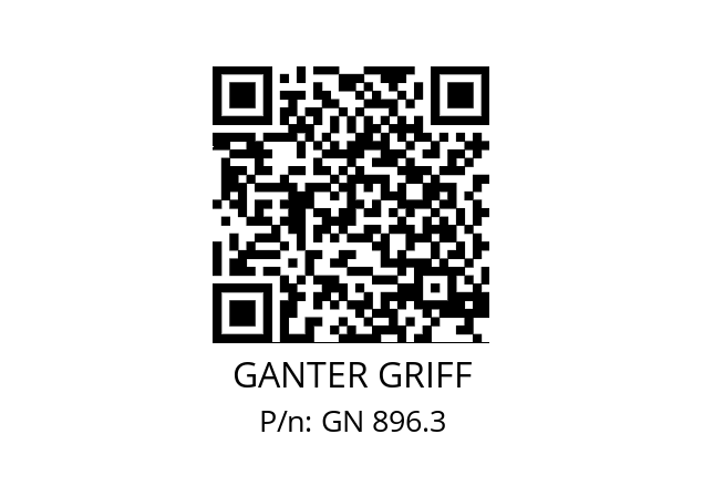   GANTER GRIFF GN 896.3