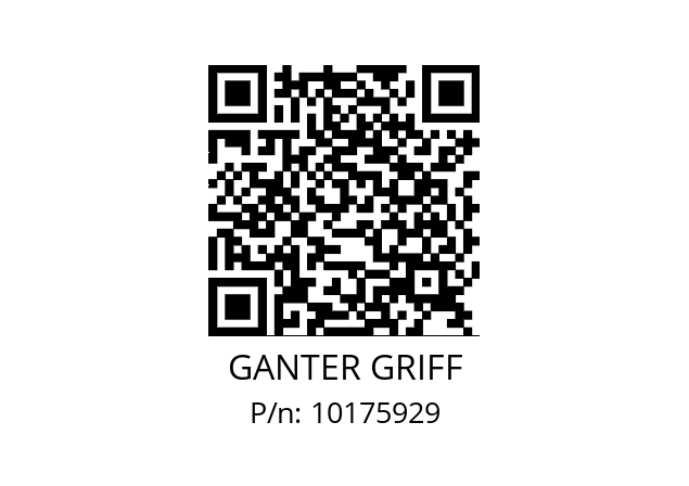   GANTER GRIFF 10175929