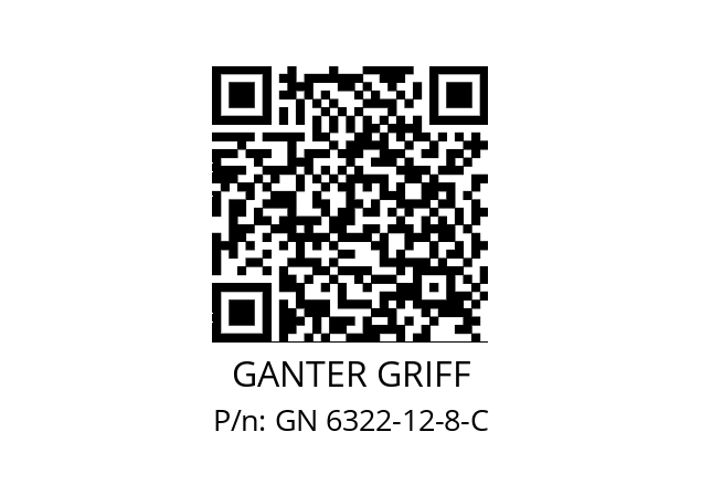   GANTER GRIFF GN 6322-12-8-C