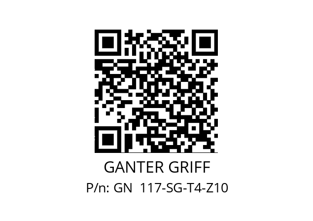   GANTER GRIFF GN  117-SG-T4-Z10