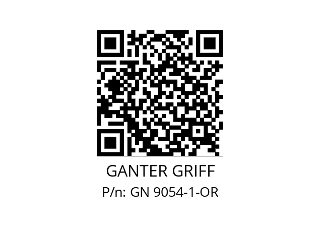   GANTER GRIFF GN 9054-1-OR