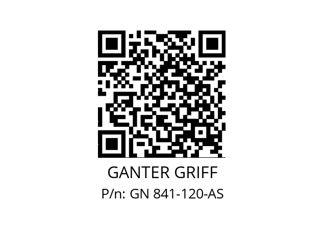   GANTER GRIFF GN 841-120-AS