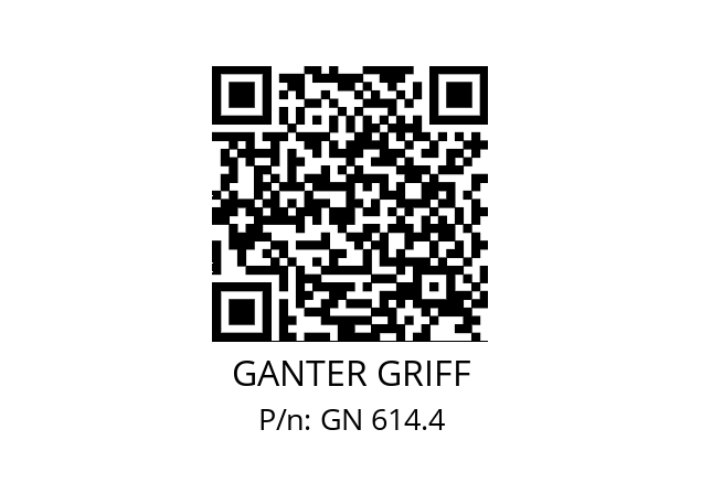  GN 614.4-4-NI GANTER GRIFF GN 614.4