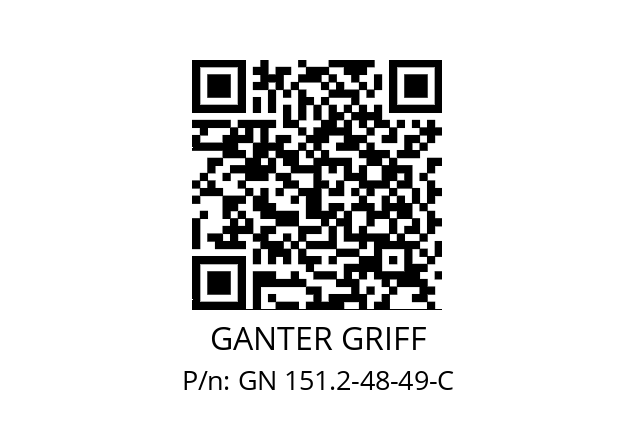   GANTER GRIFF GN 151.2-48-49-C