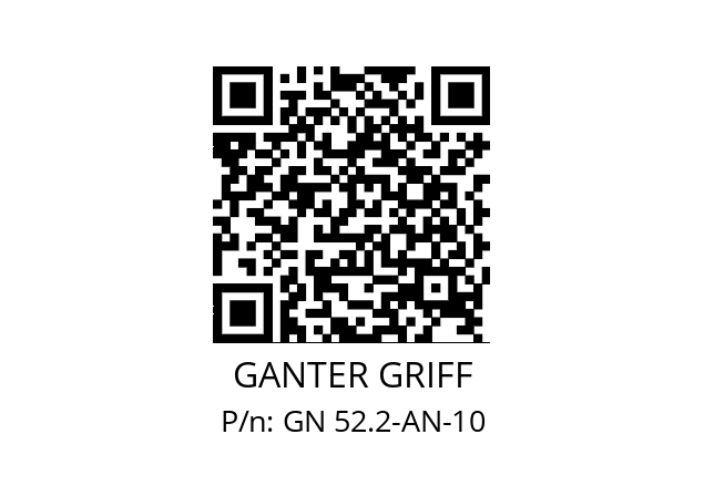   GANTER GRIFF GN 52.2-AN-10