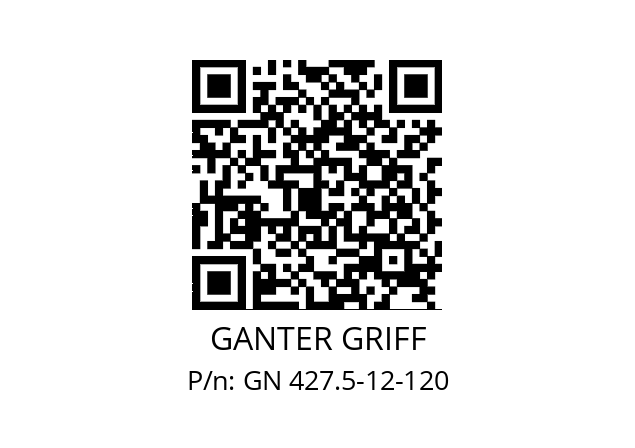   GANTER GRIFF GN 427.5-12-120