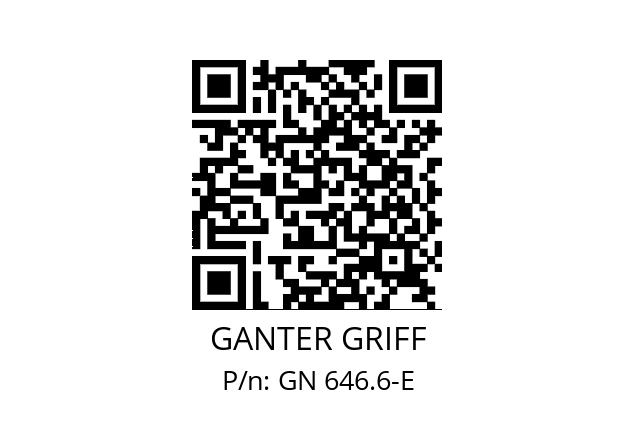   GANTER GRIFF GN 646.6-E