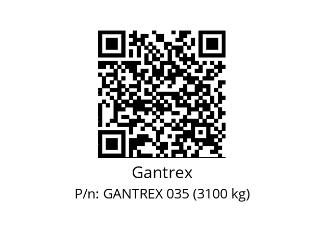   Gantrex GANTREX 035 (3100 kg)