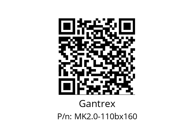   Gantrex MK2.0-110bx160