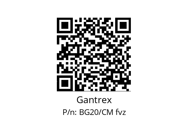   Gantrex BG20/CM fvz