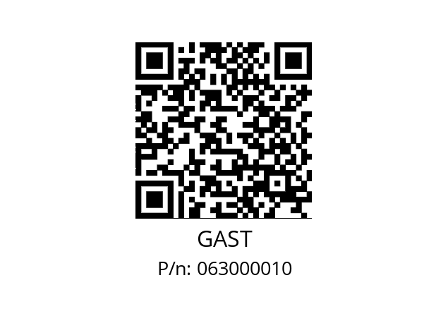   GAST 063000010