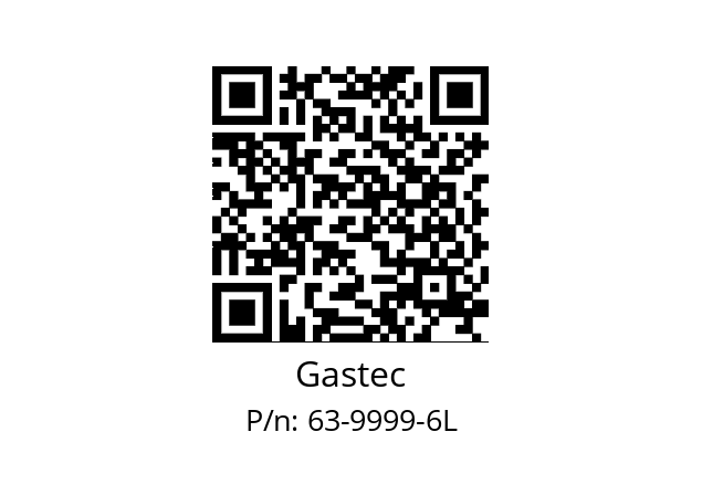   Gastec 63-9999-6L