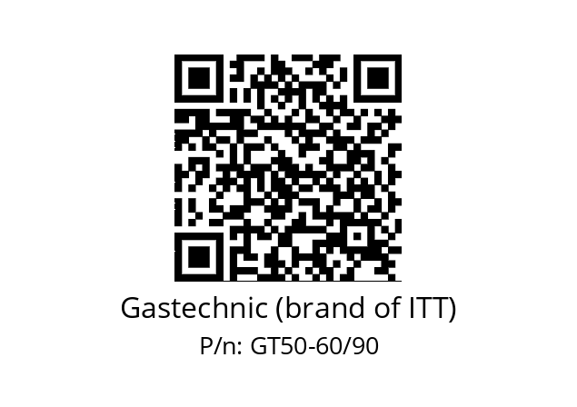   Gastechnic (brand of ITT) GT50-60/90