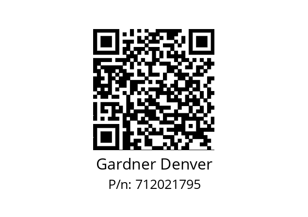   Gardner Denver 712021795