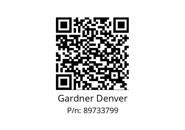   Gardner Denver 89733799