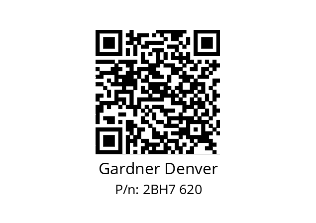   Gardner Denver 2BH7 620