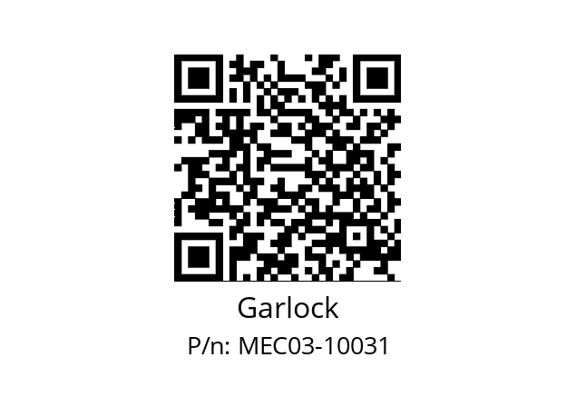   Garlock MEC03-10031