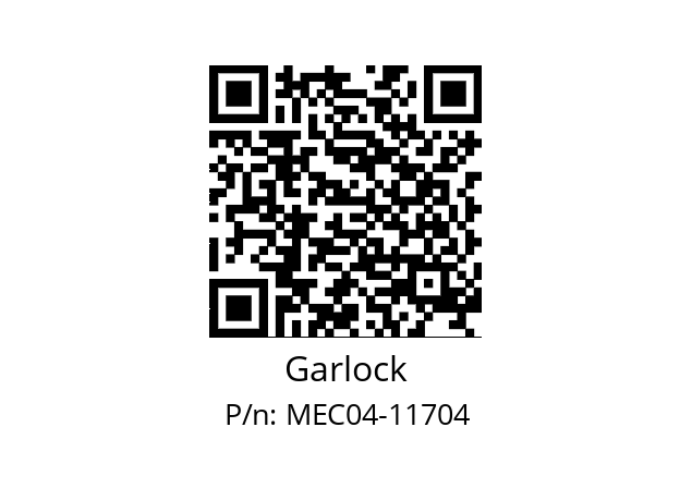   Garlock MEC04-11704