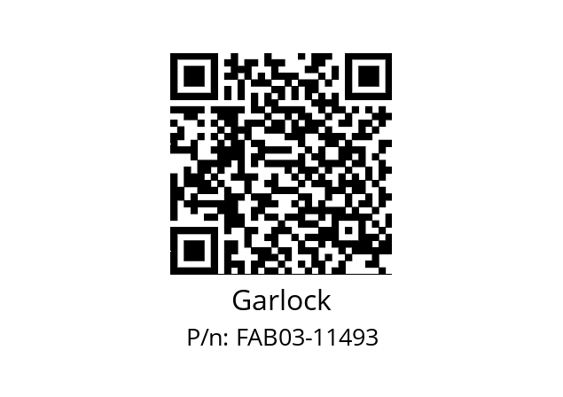   Garlock FAB03-11493