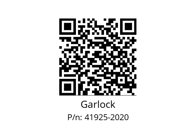   Garlock 41925-2020