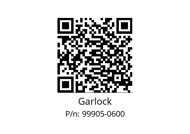   Garlock 99905-0600